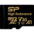 SILICON POWER MICROSDXC HIGH ENDURANCE 256GB V30 + ADAPTÉR