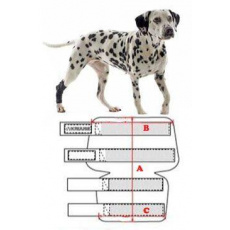 Bandáž Rehab na členok pre psa KRUUSE XXXS Bandáž Rehab na členok pre psa KRUUSE XXXS