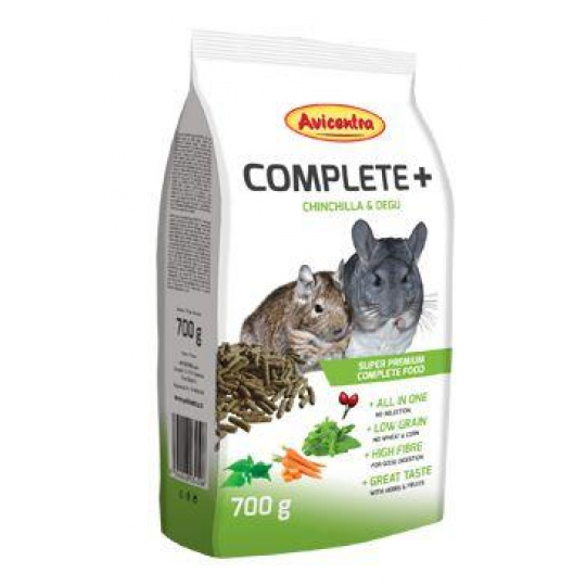 Avicentra COMPLETE+ činčila, osmák 700g Avicentra COMPLETE+ činčila, osmák 700g