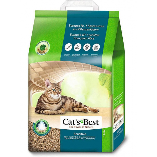 Cat's Best stelivo pro kočky Sensitive - 20 l