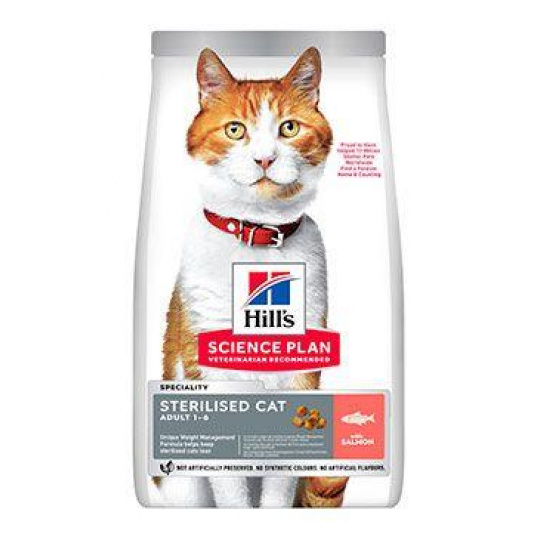 Hill's Fel. SP Adult Sterilised Cat Salmon 10kg Hill's Fel. SP Adult Sterilised Cat Salmon 10kg