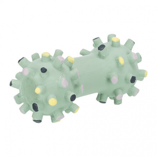 JUNIOR Mini latexová činka so špuntíkmi 10 cm JUNIOR Mini latexová činka so špuntíkmi 10 cm