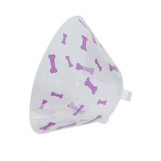 Ochranný golier BUSTER plastový Bone fialový 10cm Ochranný golier BUSTER plastový Bone fialový 10cm