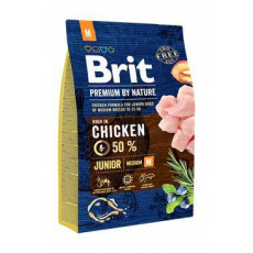 Brit Premium Dog by Nature Junior M 3kg Brit Premium Dog by Nature Junior M 3kg