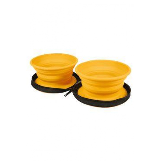 Cestovná dvojmiska oranžová 700ml Kiwi Cestovná dvojmiska oranžová 700ml Kiwi