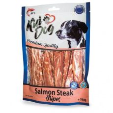 KIDDOG lososový steak v prúžku 250 g KIDDOG lososový steak v prúžku 250 g