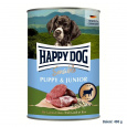 Happy Dog Sensible Puppy & Junior - Lamm & Reis - jahňacie 400 g