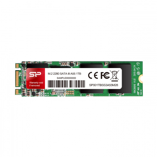 Silicon Power SP512GBSS3A55M28 SSD disk M.2 512 GB Serial ATA III SLC