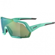 Alpina ROCKET Q-LITE Běžecké brýle Plné obroučky Tyrkysová
