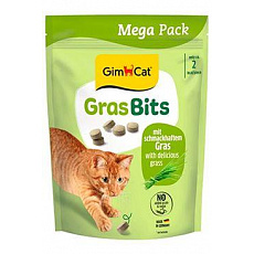 GimCat Gras Bits tablety s mačacou trávou 425g
