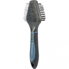 Plastová kefa obojstranná trojuholník s kovovými drôtikmi 6x19 cm Plastová kefa obojstranná trojuholník s kovovými drôtikmi 6x19 cm