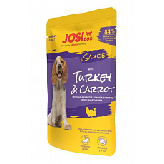 JosiDog Pamlsek Dog Turkey&Carrot in Sauce 100 g JosiDog Pamlsek Dog Turkey&Carrot in Sauce 100 g