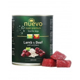 NUEVO dog Senior Lamb & Oat Flakes bal. 6 x 400 g konzerva