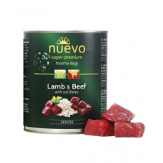 NUEVO dog Senior Lamb & Oat Flakes bal. 6 x 400 g konzerva NUEVO dog Senior Lamb & Oat Flakes bal. 6 x 400 g konzerva