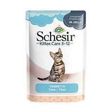 Schesir Cat kapsička Kitten Care Tuniak želé 150g