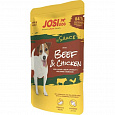 JosiDog maškrta Dog Beef&Chicken in Sauce 100 g