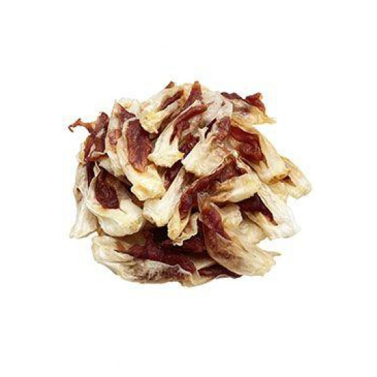 Pochúťka Králičie ucho plnené kačacím mäsom 230g Pochúťka Králičie ucho plnené kačacím mäsom 230g