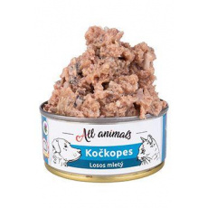 All Animals mačkopes konz. Losos mletý 90g All Animals mačkopes konz. Losos mletý 90g