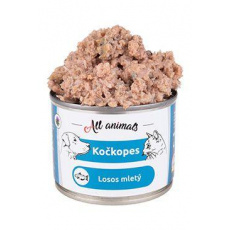 All Animals mačkopes konz. Losos mletý 200g All Animals mačkopes konz. Losos mletý 200g