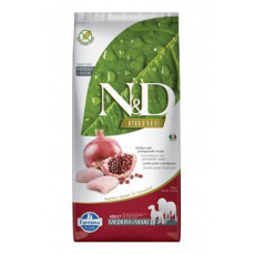 N&D PRIME DOG Adult M/L Chicken & Pomegranate 12kg poškodený obal