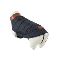 Obleček prošívaná bunda pro psy LONDON černá 55cm Zolu