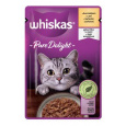 Whiskas kaps. Pure Delight kuracie v želé 85g