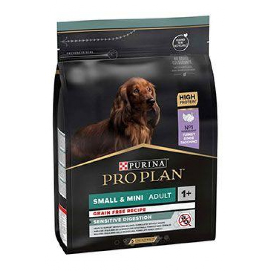 ProPlan Dog Adult Small&Mini GrainFree Turkey 2,5kg ProPlan Dog Adult Small&Mini GrainFree Turkey 2,5kg