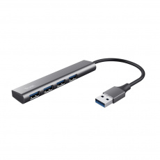 Trust Halyx USB 3.2 Gen 1 (3.1 Gen 1) Type-A 5 Mbit/s Černá, Šedá