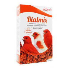 Krmivo pro Ptáky ALL RIALMIX red,vaječné s barv. 1kg