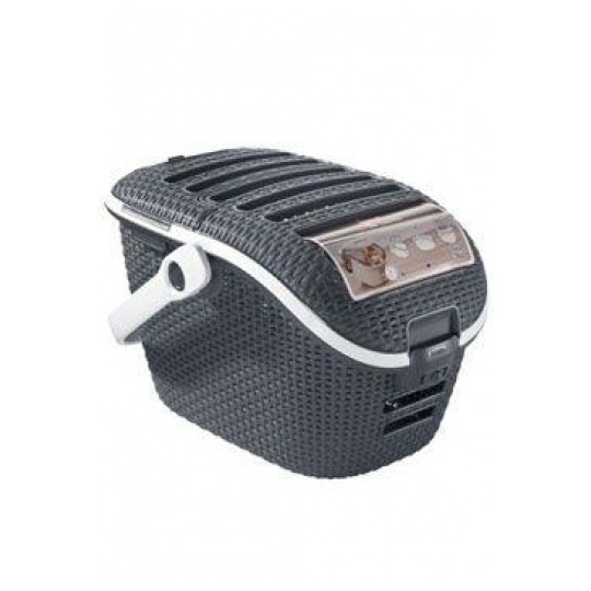 Curver Prepravka Rattan 51x38x33cm antracit Curver Prepravka Rattan 51x38x33cm antracit