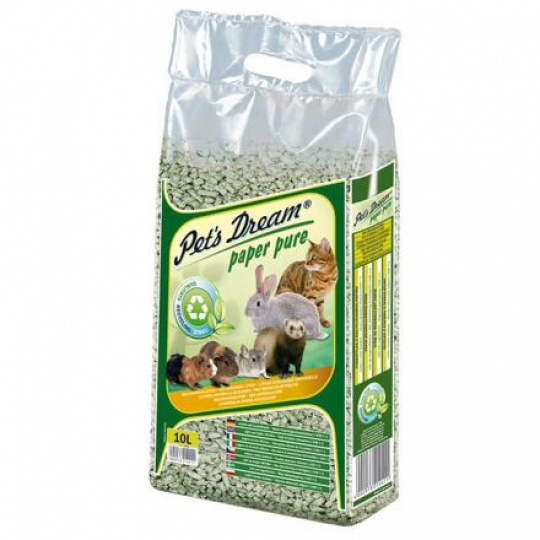 Pets dream - PAPER PUR papierová podstielka 10 l (4,3 kg) Pets dream - PAPER PUR papierová podstielka 10 l (4,3 kg)