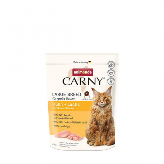 ANIMONDA Carny Large Breed - kuracie + losos 350 g