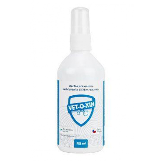 VetOxin 115ml s rozprašovačom