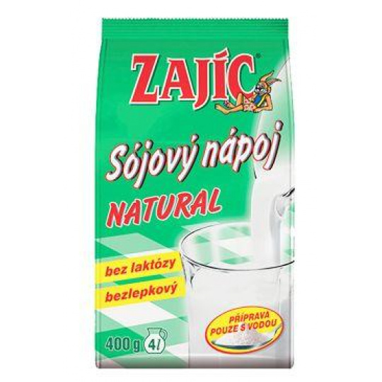 Nápoj Zajac sójový Natural Mogador plv 400g