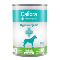 Calibra VD Dog konz. Hypoalergén. Rabbit&Insect 400g Calibra VD Dog konz. Hypoalergén. Rabbit&Insect 400g