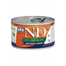 N&D DOG PUMPKIN Adult Lamb & Blueberry Mini 140g N&D DOG PUMPKIN Adult Lamb & Blueberry Mini 140g