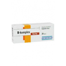 Vitamin B-komplex Forte Generica 20tbl
