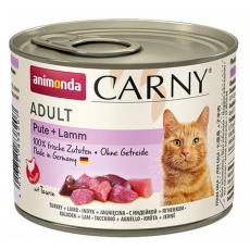 ANIMONDA Cat Carny Adult Krůtí s jehněčím - mokré krmivo pro kočky - 200 g