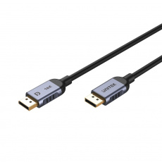 UNITEK C1626GY01-1.5M DisplayPort kabel Černá, Šedá