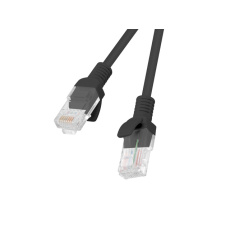 Lanberg Patchcord RJ45, Kat. 5e, UTP, 1m, červená