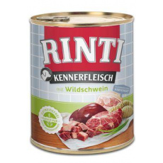 Rinti Dog Kennerfleisch konzerva diviak 800g