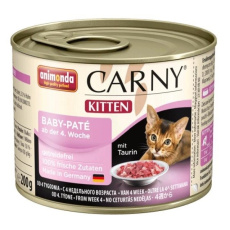 ANIMONDA Carny Kitten Baby-Pate - mokré krmivo pro kočky - 200g