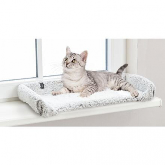 Podložka CALIDA na parapet 60 x 25 cm, s tepelne reflexnou vložkou, bielo-sivá Podložka CALIDA na parapet 60 x 25 cm, s tepelne reflexnou vložkou, bielo-sivá