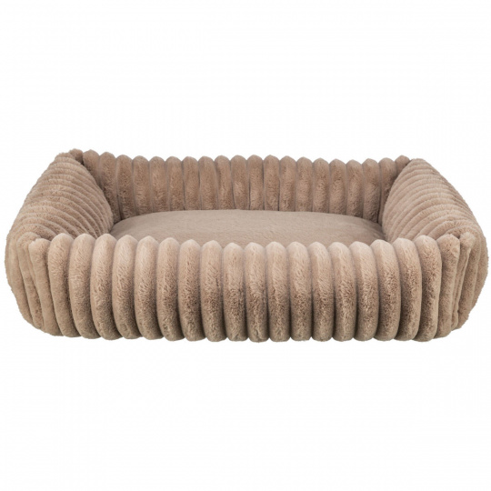 Pelech LONNI obdĺžnikový, manšestrový plyš, béžová