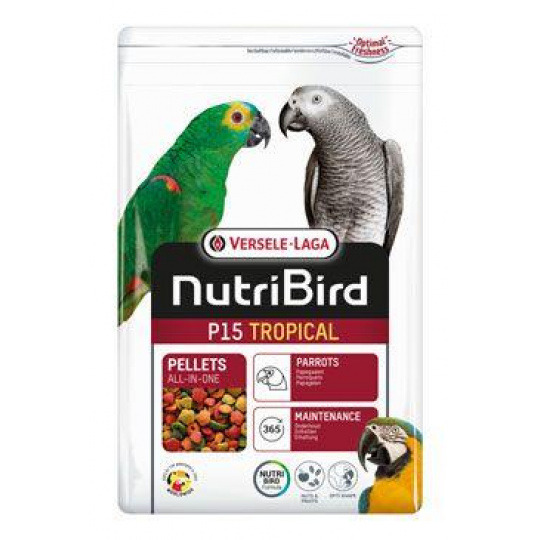 VL Nutribird P15 Tropical 3kg VL Nutribird P15 Tropical 3kg