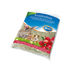 Seno DUVO+ bylinkové so šípkami pre králiky a hlodavce 500 g Seno DUVO+ bylinkové so šípkami pre králiky a hlodavce 500 g