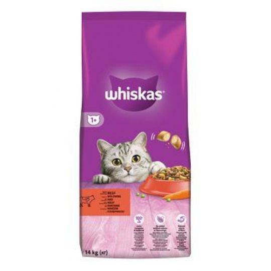 Whiskas Adult s hovädzím mäsom 14 kg Whiskas Adult s hovädzím mäsom 14 kg