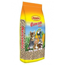 Avicentra kukuričná podstielka 10l hrubá