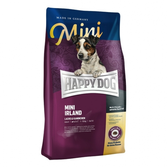 Happy Dog Supreme Mini IRELAND Losos & Králik  4 kg