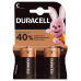 Duracell 2 alkalické baterie LR14 C na jedno použití